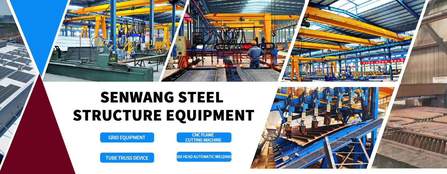 Qingdao Senwang Steel Construction Co., Ltd üreticinin üretim hattı