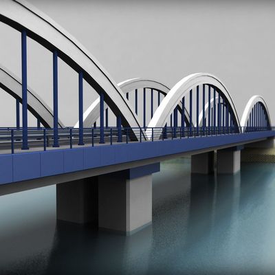Yüksek Güçlü Çelik Yapı Köprüsü