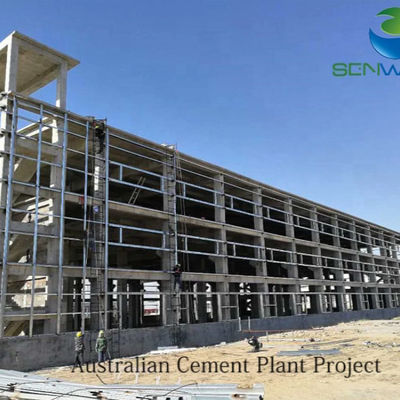 ISO 9001 Sertifikası ve Yuvarlak Çelik Bracing ile Çelik Yapı Depoları