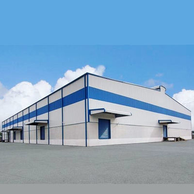 Q235B Q345B Prefabrik Fabrika Binaları Çelik çerçeveli ofis binaları Büyük endüstriyel ambarlar