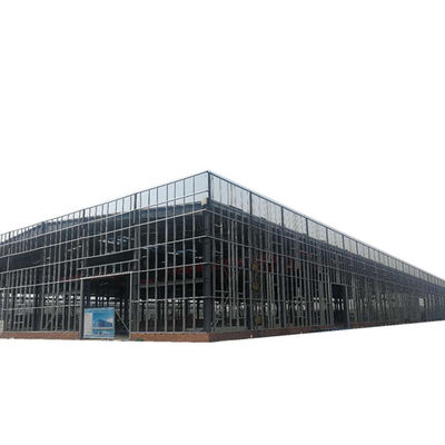 Renk Prefabrik Çelik Yapısı H Galvanizli Işıkla Çelik