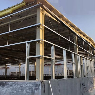 Modern düşük maliyetli yüksek kaliteli metal bina çelik yapısı prefabrik evler depo satılıyor