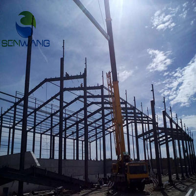 Q235 Q345 Depo binaları için düşük karbonlu çelik H Bölümü Çelik