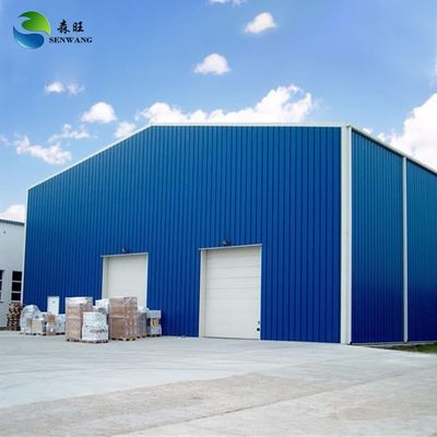 Ateş geçirmez Özel Endüstriyel İnşaat Bina Prefab Çelik Yapı Depo