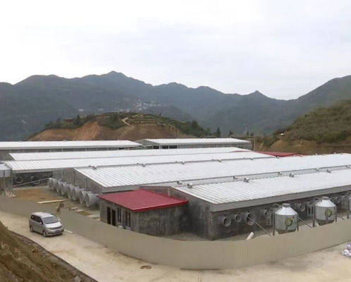 Q355 ve Q235B çelik sınıfına sahip galvanizli prefabrik çelik yapısı
