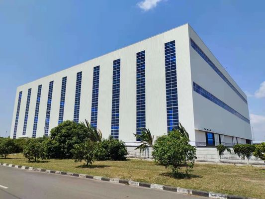 H Çerçeve ve Sandviç Panelleri ile Prefab Çelik Yapı Depo