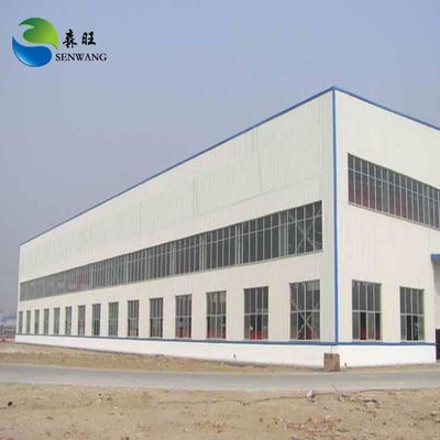Güçlü Q235B Q355B Düşük Karbonlu Prefabrik Çelik Yapı Atölyesi