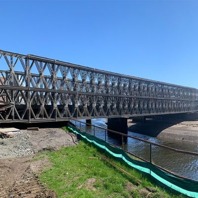 Metal Çelik Yapı Köprüsü Endüstriyel Prefabrik Çelik Köprü İnşaat Bina