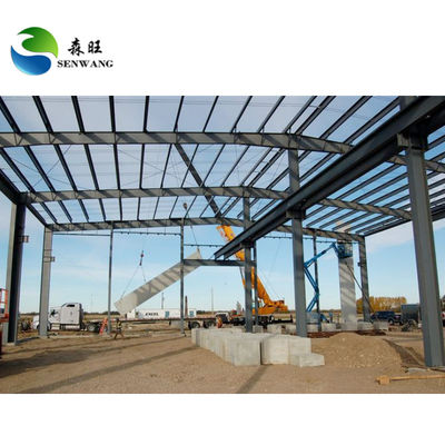 Hafif Çelik Çerçeve Depo Q355 Q235 Hava Duruma Dirençli