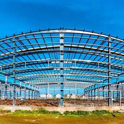 Kaydırma Kapısı Yapılandırılmış Depo Binası Güvenli Depolama Seçenekleri