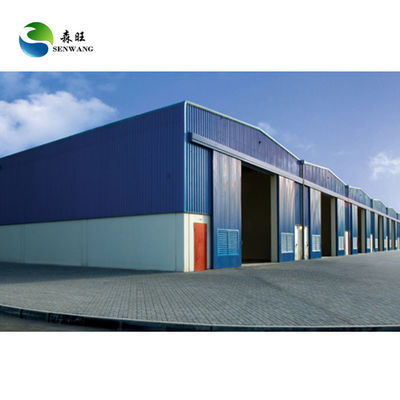 Q235/Q355 Çeliğinden Prefabrik Çelik Depo Portal Çerçevesi