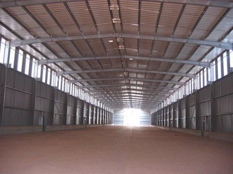 Galvanizli Çelik Yapı Depo Q355 Q235 Çelik Çerçeve Depo İnşaatı