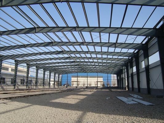 Hava koşullarına dayanıklı GB Prefabrik Çelik Yapı Depo Hızlı Montaj