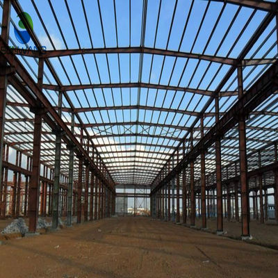 Güvenli ve Kalıcı Depolama Çözümleri için Çelik Depolama Binanı Çelik Kapı Sıcak DIP Galvanizli veya Boyalı