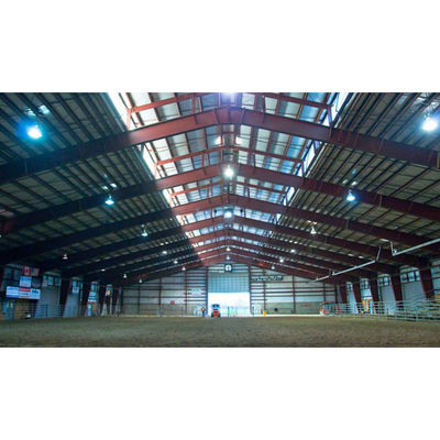 Depreme Dayanıklı 9 Puan ve Kısa İnşa Süreli Hafif Çelik Q355 Ana Çerçeve Prefabrik Çelik Atölye