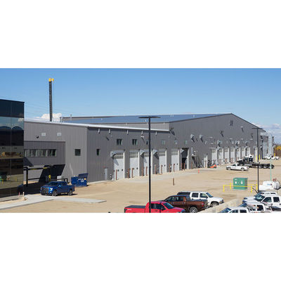 Beton Temel Prefab Metal Depo Binası Depo Tesisi