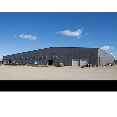 Prefabrik Çelik Yapı Çiftlik Depolama Deposu Metal Çerçeve Yapı Binaları