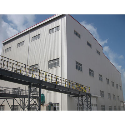 Galvanizli/boyalı yüzeyli düşük karbonlu çelik yapısal bina