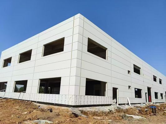 Üretim ve depolama için özelleştirilebilir yüksek performanslı çelik yapısal binalar