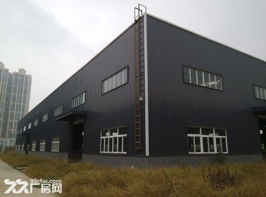 Şebeke Çelik Çerçeve Depo İnşaat Özelleştirilebilir Metal Depolama Tesisi Uzun Aralık