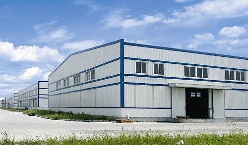 Hazır yapılmış prefab çelik atölyesi Hızlı montaj