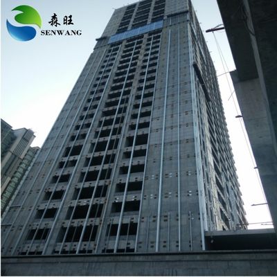 Kaynaklı H Kesitli Galvanizli Çelik Çerçeve Depo Binaları Q345B Sınıfı Geniş Açıklık