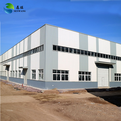 Depo Atölyesi İnşaatı için Galvanizli Çelik Modüler Bina