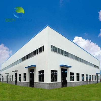 Portal çerçeve yapısı ile önceden tasarlanmış çelik depo