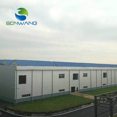 Endüstriyel Binalar için Galvanizli Çelik Yapı Q235B Q345B Q355B