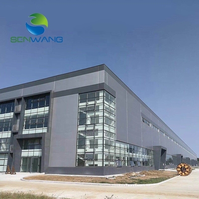 CZ Aşıkları ve Sandviç Panel Çatıya Sahip Çelik Yapı Depo