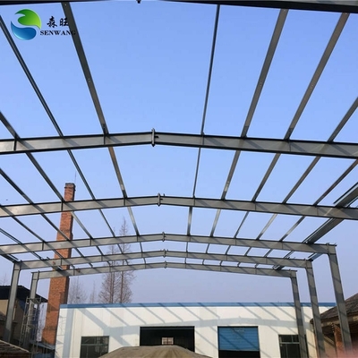 Sandviç Panel Çatılı ve Sürgülü Kapılı Çelik Konstrüksiyon Depo