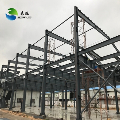 Galvaniz Kaplamalı ve Sandviç Panel Çatılı Özel Çelik Yapı Depo