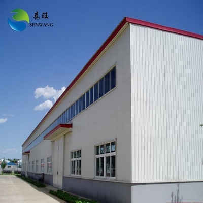 Q235/Q355 çelik çerçeve ile prefab çelik depo