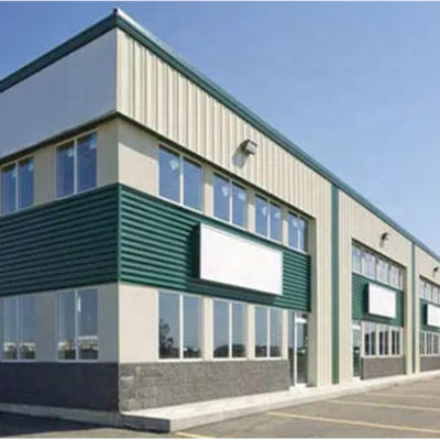 Prefabrik Çelik Depo Portal Çerçevesi Q235/Q355 Kalite