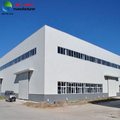 Q235/Q355 çelik çerçeve ile prefab çelik yapı depo