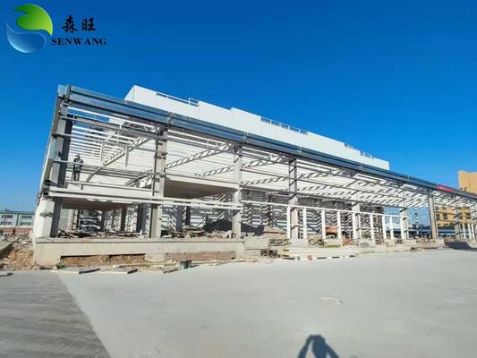 Özel boyutlu çelik yapı atölyesi hafif stil yapısı ve mühendis yerinde kurulum