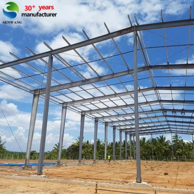 CE Sertifikalı Çelik Yapı Depoları, Q235 Q345 Q355B Modelleri ve Sıcak Daldırılmış Galvanize