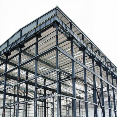 Avrupa S235 ve S355 Sıcak Çelik ve Boya Yüzeyi Tedavisi ile Çelik Yapı Depoları