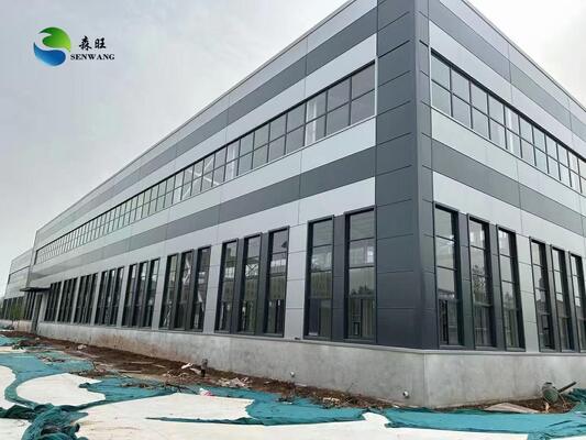 Hafif Çelik Q355 ve Kısa İnşa Süreli Sismik 9 Puan Çelik Yapı Atölyesi