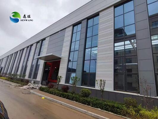 Durable Steel Structure Warehouse with 50 Year Lifespan AWS D1.1 Welding Standard and PVC Downpipe