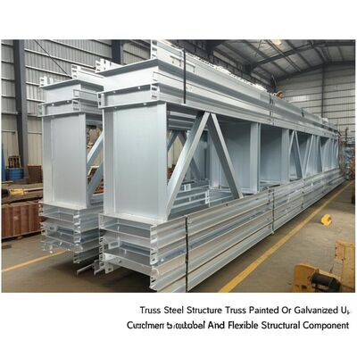 A Sınıf Yangına Karşı Dayanıklı Çelik Yapı Truss ve Özelleştirilebilir Yükseklik 6-50m