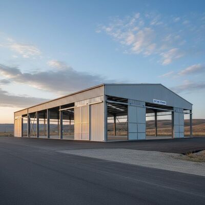 Q235 Sismik yük tasarımı ve yapısal istikrar için 50 yıllık hizmet ömrü ile Çelik Yapı Depo