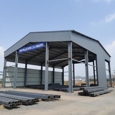 Endüstriyel için Q235Q345B çelikten yapılmış Bolt Bağlantısı ve Kaynaklı Bağlantısı Olan Dayanıklı Üretim Atölyesi