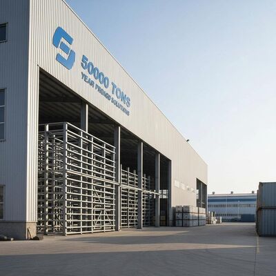 Galvanizli C Bölümü Çelik Purlin Çelik Depo Binası Yılda 50000 ton üretim ile donatılmış Depo çözümleri sağlamak