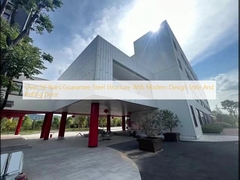 Modern Tasarım Stiline ve Otomatik Kapıya Sahip 50 Yılı Aşkın Garantiye Sahip Çelik Yapı